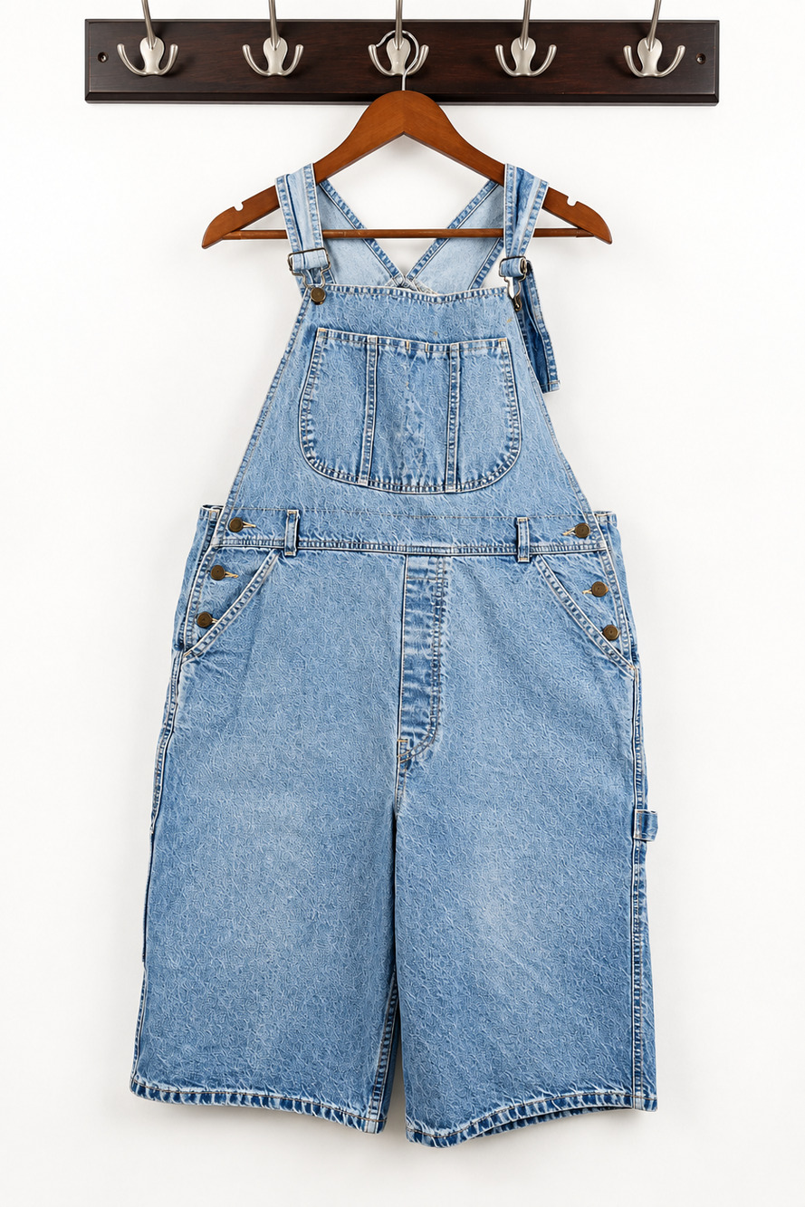 Northern Reflections Denim Overalls Vintage Large Baggy Farmers Market Artsy 90s